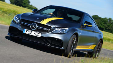 Mercedes-AMG C63 - front cornering